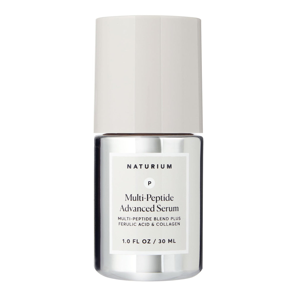 Naturium Multi-Peptide Advanced Serum, Ferulic Acid & Collagen, 1 fl oz Naturium