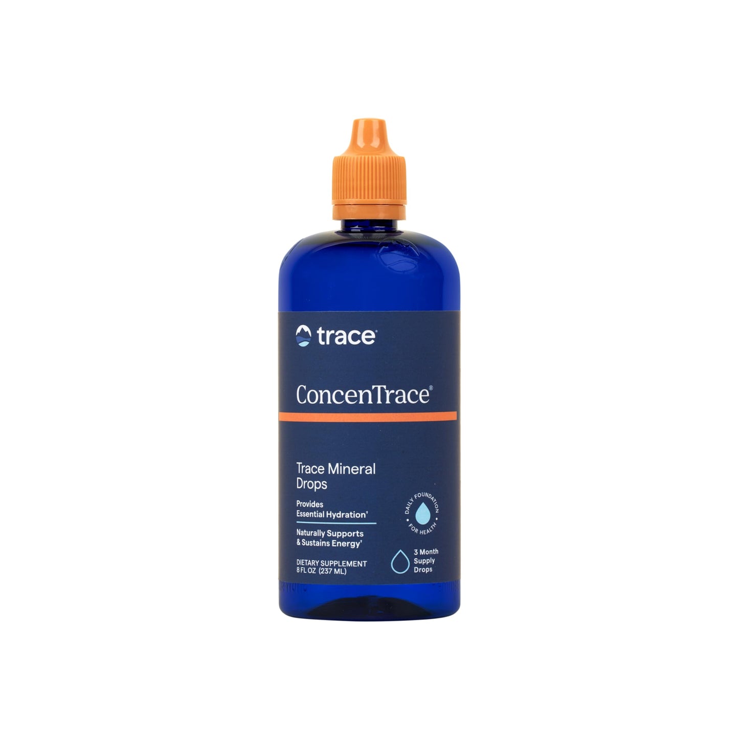 Trace Minerals ConcenTrace Trace Mineral Drops | Supports Energy, Digestion, Bone Health & Hydration, 70+ Ionic Trace Minerals w/Magnesium Trace Minerals