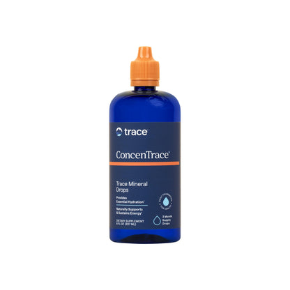 Trace Minerals ConcenTrace Trace Mineral Drops | Supports Energy, Digestion, Bone Health & Hydration, 70+ Ionic Trace Minerals w/Magnesium Trace Minerals