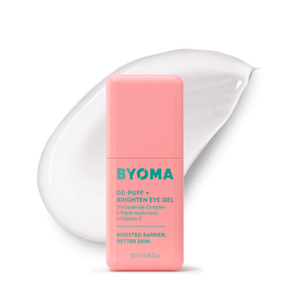 BYOMA De-Puff and Brighten Eye Gel, Lightweight Gel Cream (20ml) BYOMA