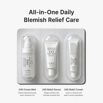 Dr.Althea 345 Travel Kit (Set of 3), Korean Vegan Skin Care Set Dr.Althea