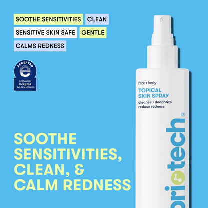 BRIOTECH Topical Skin Spray, Face & Body HOCl Skincare, 8.5 oz BRIOTECH