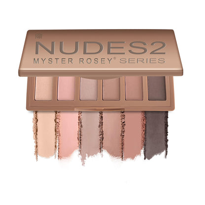 MYSTER ROSEY Nudes 2 Matte Eyeshadow Palette, Neutral Eye Shadow Palettes MYSTER ROSEY