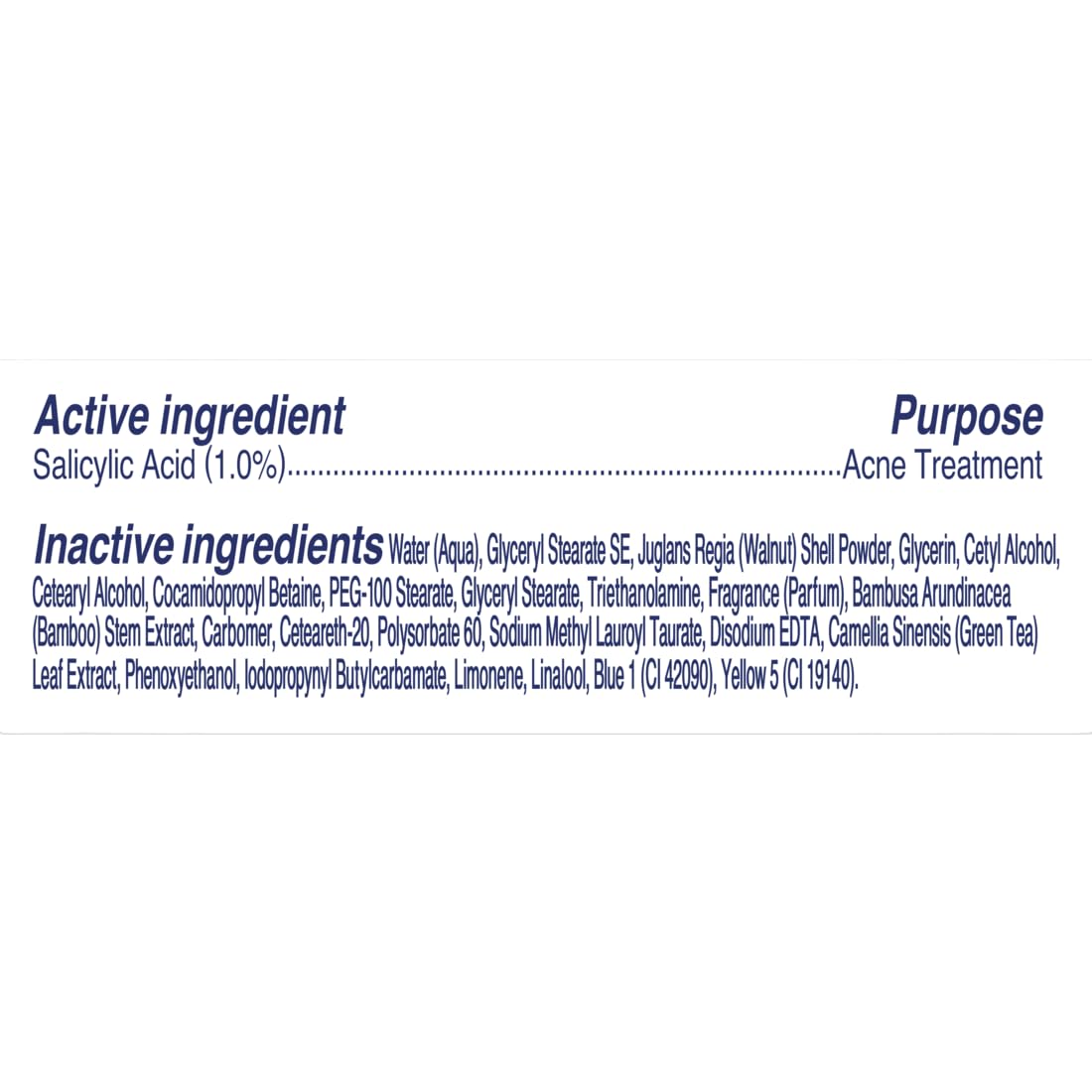 St. Ives Blackhead Clearing Face Scrub, Clears Blackheads & Unclogs Pores, Green Tea & Bamboo, Salicylic Acid Acne Treatment Facial Scrub, Moderate Exfoliator Skin Care with Natural Exfoliants 6 oz St. Ives