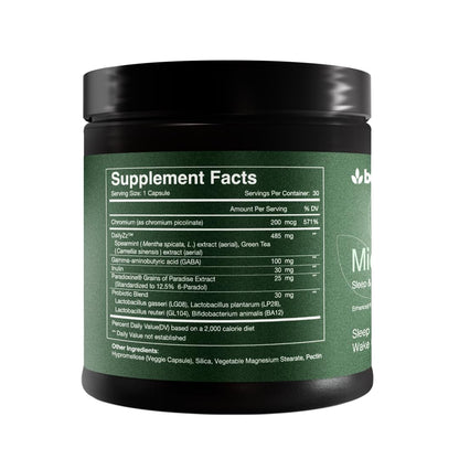 MidnightSlim™ | Advanced Nighttime Weight  | Maximum Strength Metabolism Support, Digestive Health, Peaceful Sleep | Premium Probiotic Complex | 30 Capsules Body Leaf