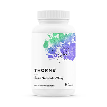 THORNE - Basic Nutrients 2/Day - Comprehensive Daily Multivitamin with Optimal Bioavailability - Vitamin & Mineral Formula - Gluten, Dairy & Soy-Free THORNE buy australia supplements
