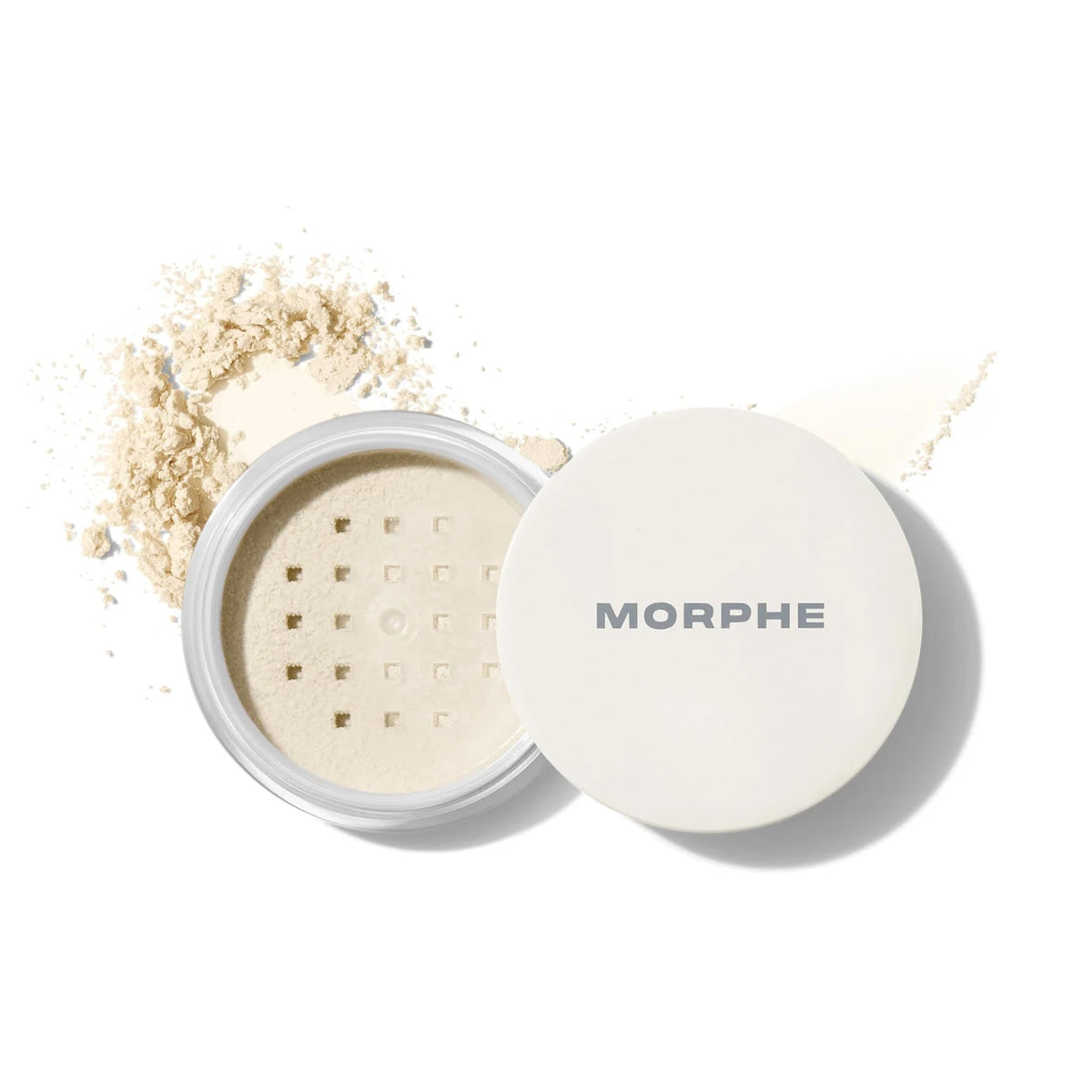 Morphe Mini Bake & Set Translucent Setting Powder - Lightweight, Talc-Free Finishing Powder for Face Makeup with a Soft, Natural Finish - Minimizes Shine for Up to 24HR - Translucent (0.09 oz) MORPHE