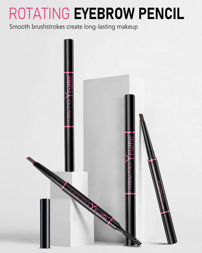 Yfulfill Gray Eyebrow Pencils for Older Women with Grey/Silver/White Hair YFulfill