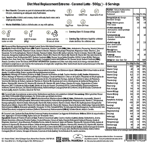 Protein Works - Diet Meal Replacement Extreme Shake, 200 Calorie Meal, High Protein Meal Protein Works buy australia supplements