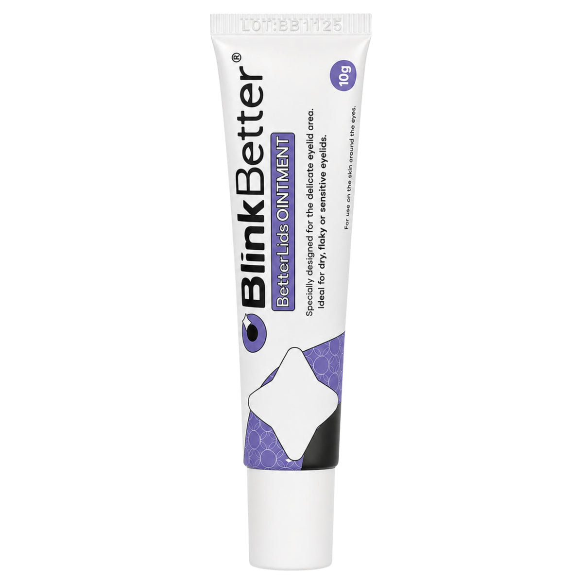 BlinkBetter BetterLids Eyelid Ointment for Dry, Itchy & Sensitive Eyelids – Deep-Moisturising Oat Complex with Shea Butter & Panthenol to Hydrate, Nourish & Soothe Delicate Eyelid Skin – 0.34 oz BlinkBetter