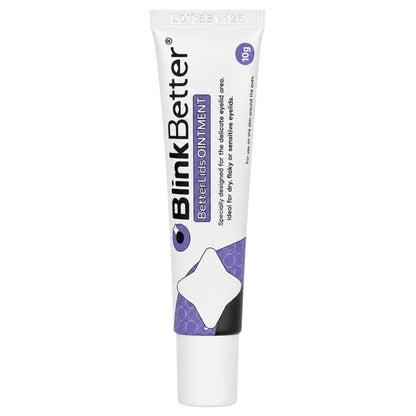 BlinkBetter BetterLids Eyelid Ointment for Dry, Itchy & Sensitive Eyelids – Deep-Moisturising Oat Complex with Shea Butter & Panthenol to Hydrate, Nourish & Soothe Delicate Eyelid Skin – 0.34 oz BlinkBetter