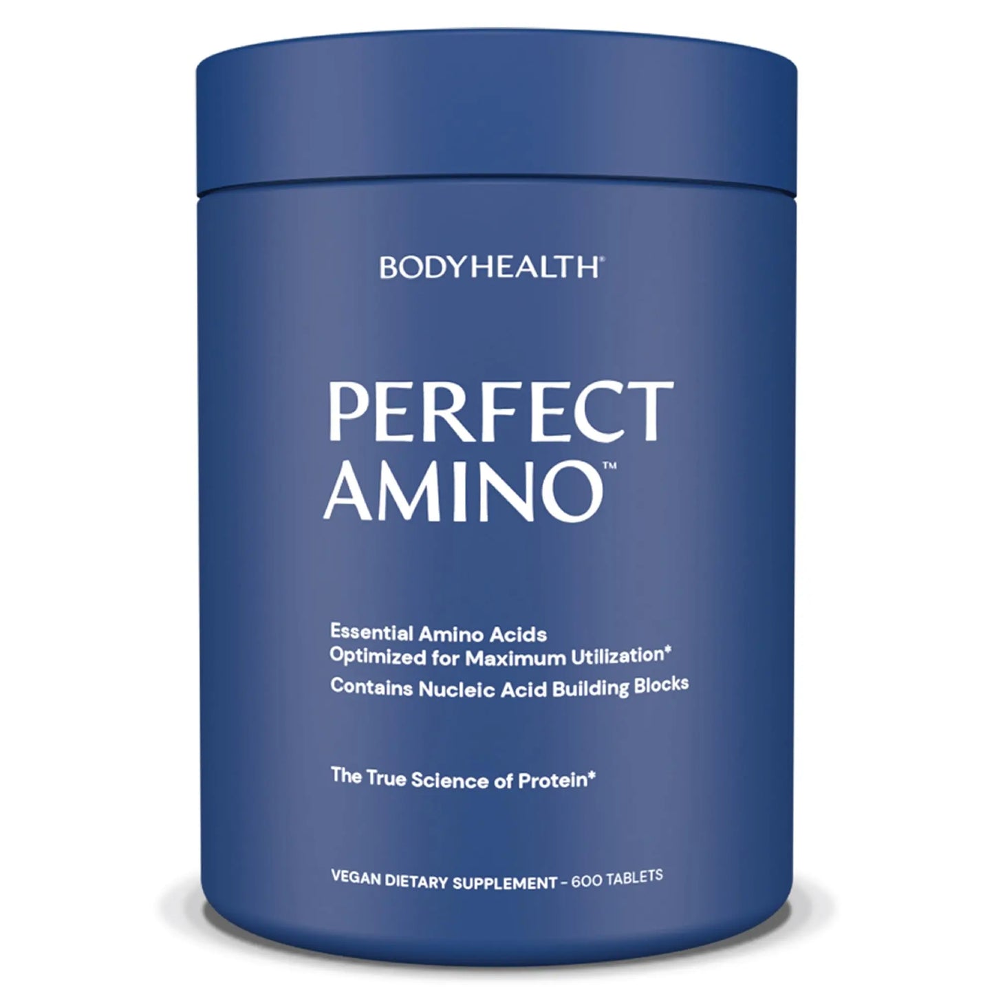 BodyHealth PerfectAmino, Essential Amino Acid with BCAAs + Lysine, Phenylalanine, Threonine, Methionine, Tryptophan, Supplement for Muscle Mass Production, BodyHealth