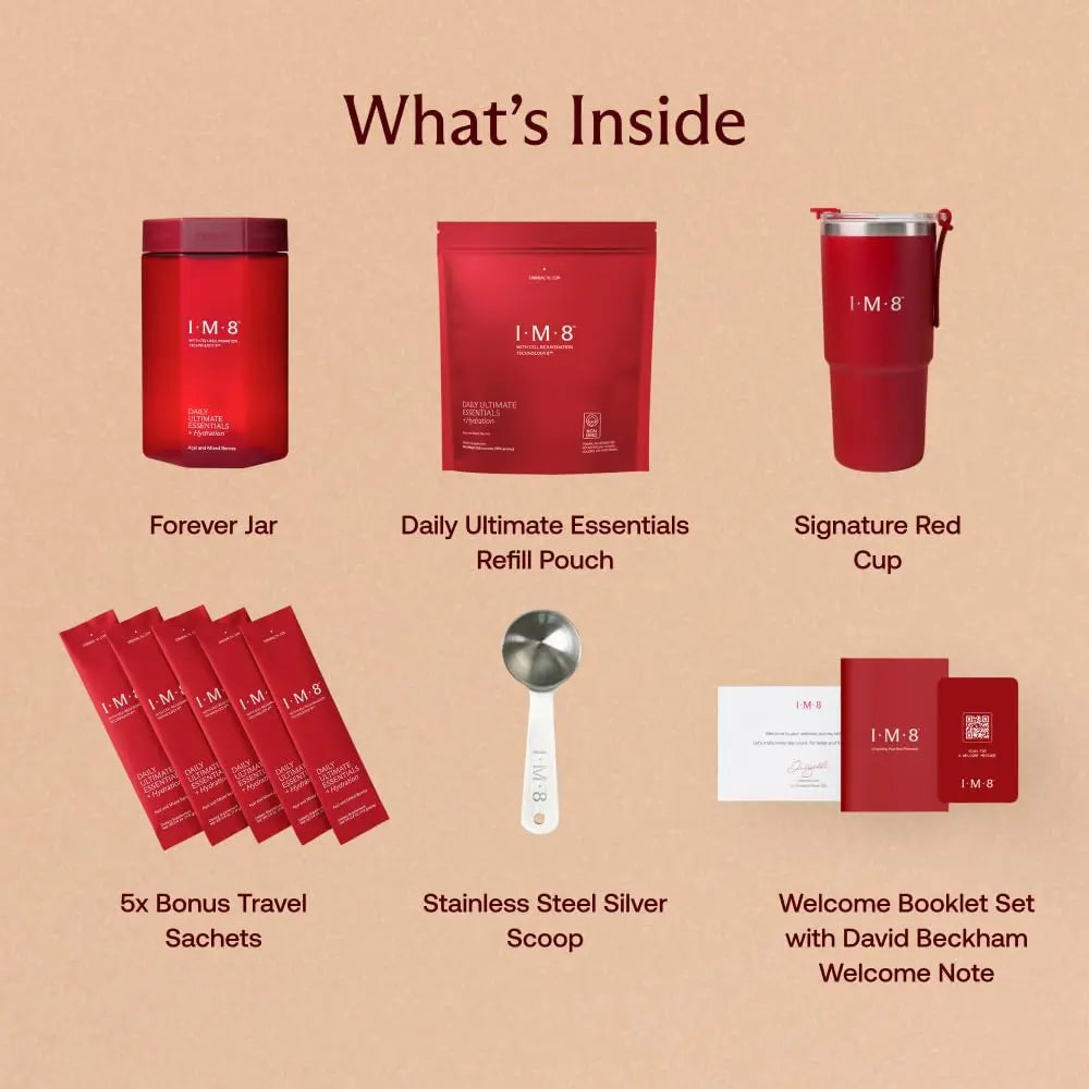 IM8 Daily Ultimate Essentials All-in-One Multivitamin Supplement (30 Servings, Starter Kit - Scoop + Tumbler Included) IM8 buy australia supplements