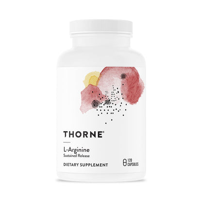THORNE - L-Arginine - Sustained-Release - Supports Heart Health, Nitric Oxide Production, Exercise Capacity & Optimal Blood Flow* - Third-Party Certified THORNE
