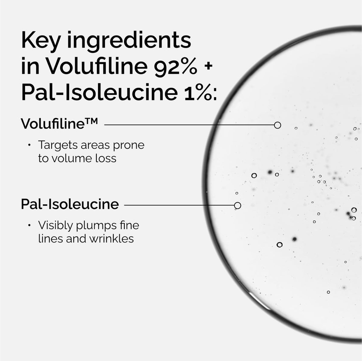 The Ordinary Volufiline 92% + Pal-Isoleucine 1% Plumping Anhydrous Serum, Facial Skincare for Loss of Volume, 0.5 Fl Oz The Ordinary