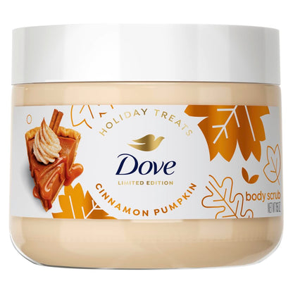 Dove Cinnamon Pumpkin Pie Body Scrub Exfoliates & Moisturizes Skin 15 OZ Dove