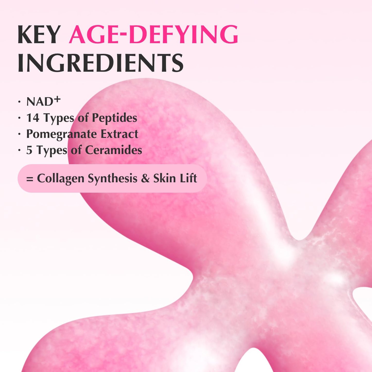 EQQUALBERRY NAD+ Peptide Boosting Serum – Niacinamide 2% + 14 Peptides + Vegan Collagen Anti-Aging Korean Skincare Face EQQUALBERRY