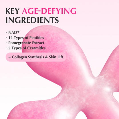 EQQUALBERRY NAD+ Peptide Boosting Serum – Niacinamide 2% + 14 Peptides + Vegan Collagen Anti-Aging Korean Skincare Face EQQUALBERRY