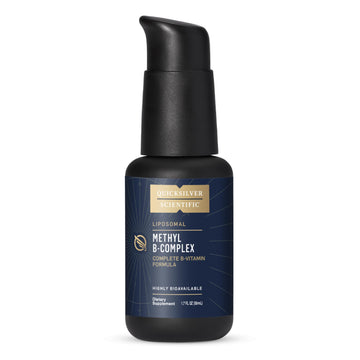 Quicksilver Scientific Methyl B Complex - Liquid Vitamin with Superior Liposomal Absorption of Vitamin B12, Folate, Vitamin B6, Riboflavin, Biotin, Pantothenic Acid, Vitamin B1, Niacin (50 ml) Quicksilver Scientific buy australia supplements