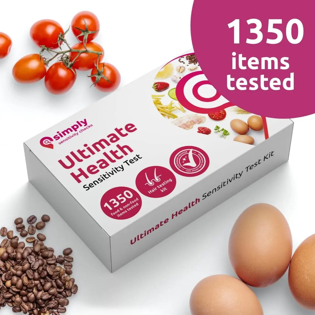 Simply Sensitivity Checks 1350+ Items Food Sensitivity Test Kit for Adults – Foods & Non-Foods, Including Lactose, Gluten, Vitamins, Minerals, Gut Health & More – at-Home Food Intolerance Test Kit Simply Sensitivity Checks buy australia supplements