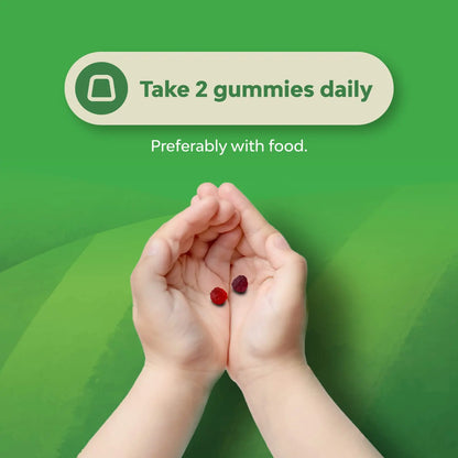Natures Craft High Prebiotic Fiber Gummies for Kids - Dietary Fiber Supplements for Digestion & Constipation - Chicory Root Kids Immune Gummies - Non-GMO Natures Craft
