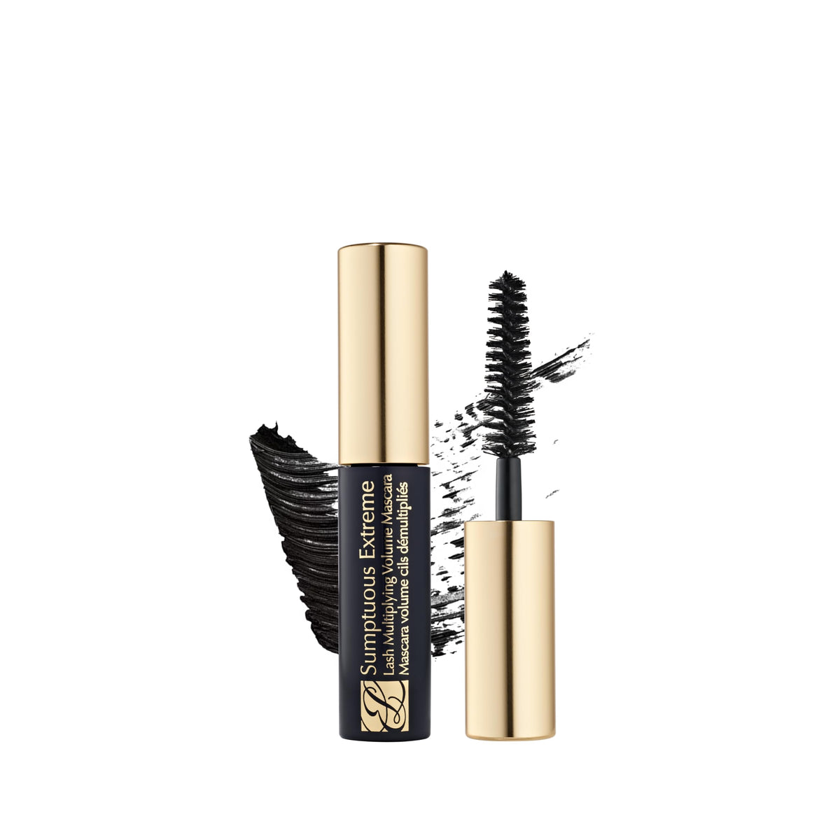 Estée Lauder Sumptuous Extreme Lash Multiplying Volumizing Lengthening Mascara | 01 Extreme Black, Travel Size, 0.09 Fl Oz Estée Lauder