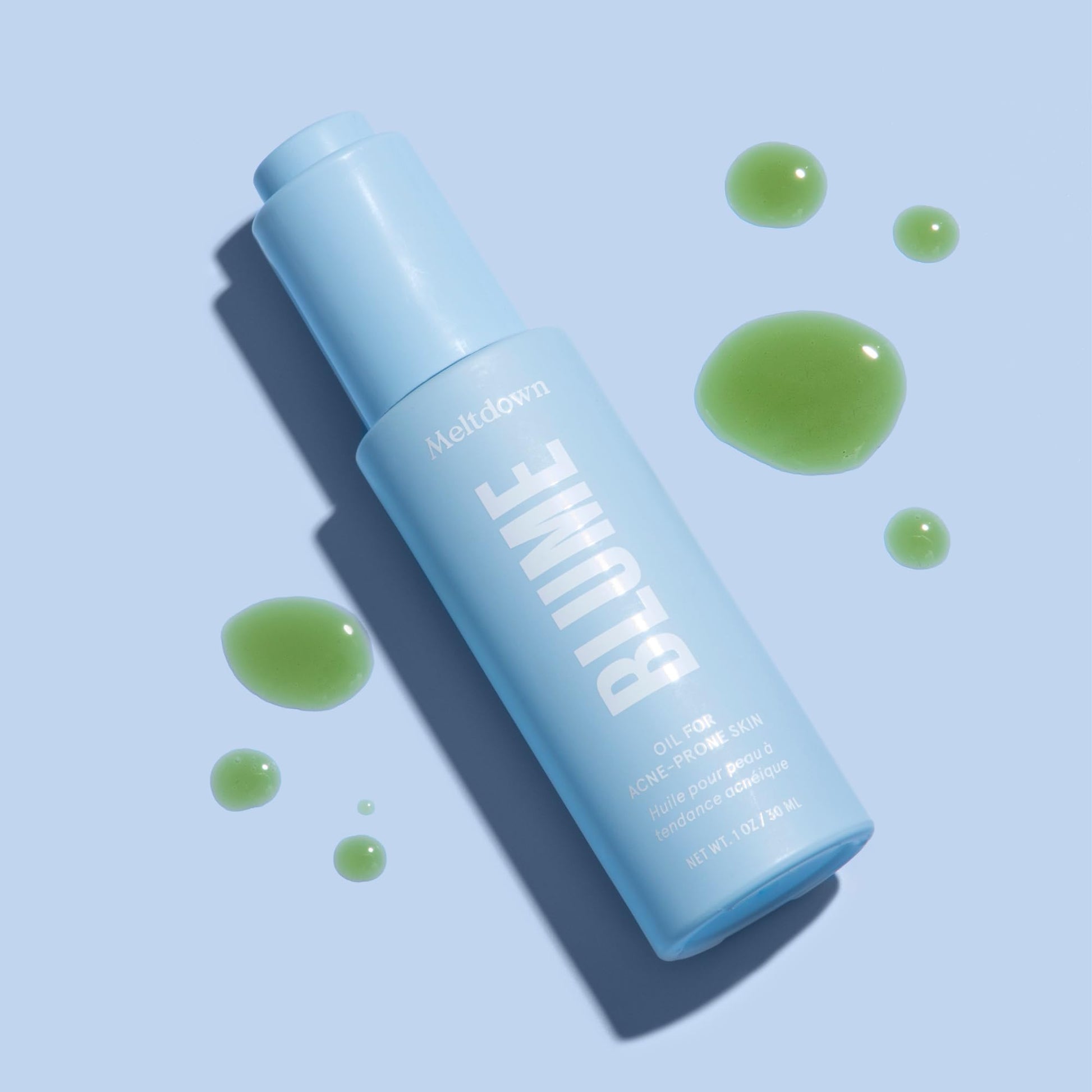 Blume Meltdown - Blue Tansy Face Oil - Acne Treatment + Pore Minimizer - Skin-Smoothing Face Serum with Black Cumin Seed & Rosehip Oil - Helps Calm Redness and Improve Texture (1 Fl oz) Blume buy australia supplements