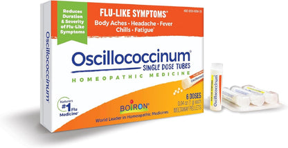 Boiron Oscillococcinum for Relief from Flu-Like Symptoms of Body Aches, Headache, Fever, Chills, and Fatigue - 30 Doses Gsupps Australia