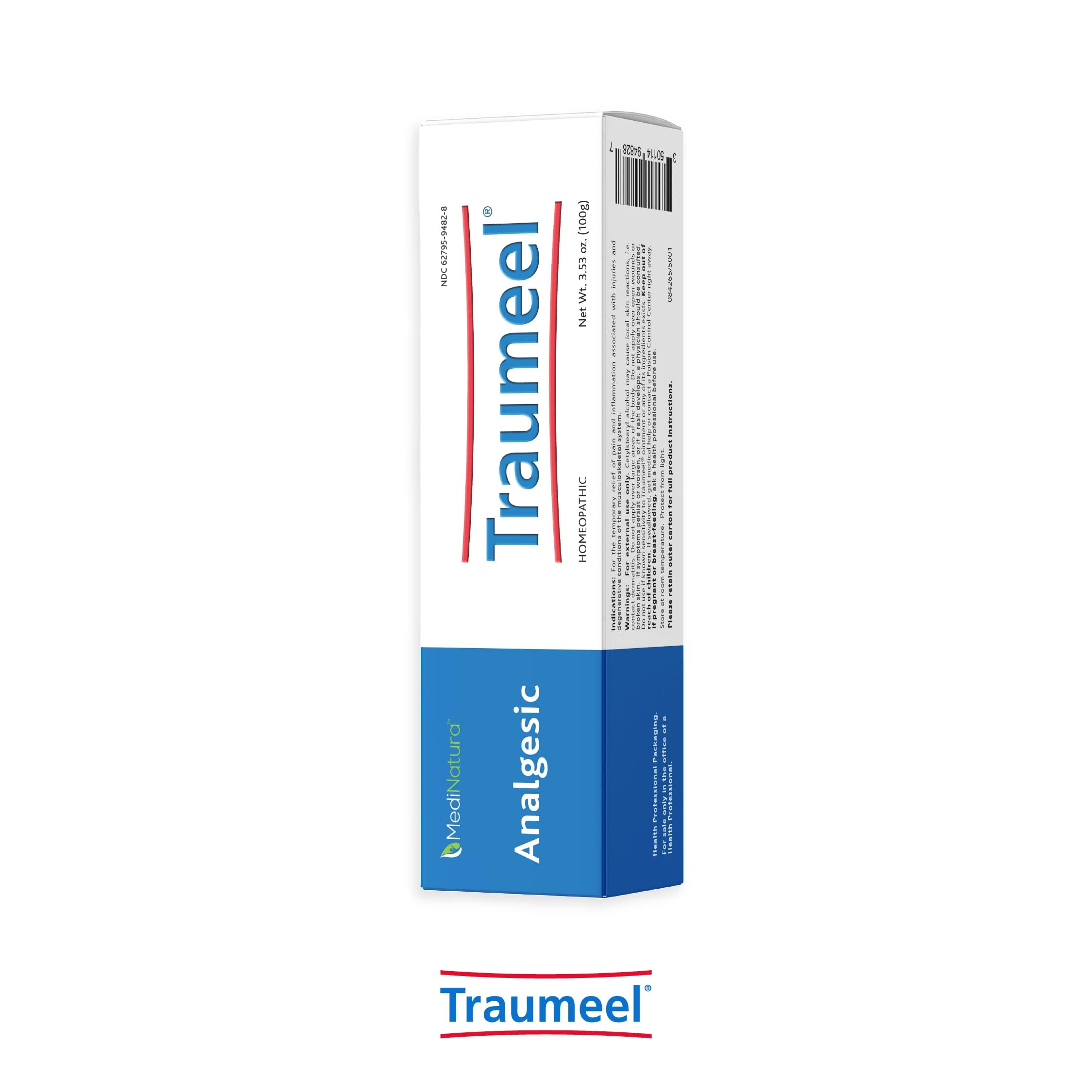 MediNatura Traumeel Ointment Topical Pain Relief for Muscle Joint Back Arthritis Injury or Exercise Related Pain & Soreness Arnica + 13 Active Ingredients - Made in Germany - 3.53 oz MediNatura buy australia supplements