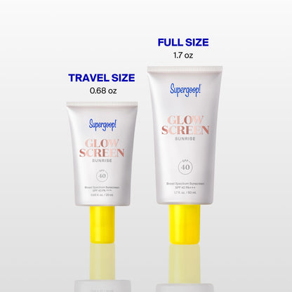 Supergoop! Glowscreen SPF 40 Tinted Sunscreen + Primer 1.7 oz, Sunrise Supergoop!