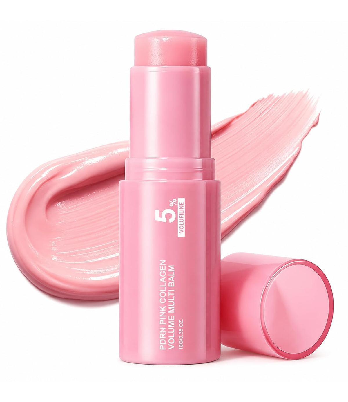 PDRN Pink Collagen Volume Multi Balm Stick, Volufiline Stick 0.35 oz /1Pack Vult