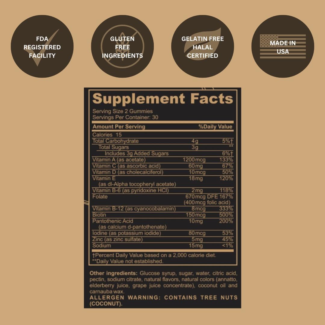 Black Girl Vitamins Look Good Feel Good Bundle – Hair Skin & Nails, Vitamin D3 2000IU & Once a Day Multivitamin - Women's Supplement Bundle Black Girl Vitamins