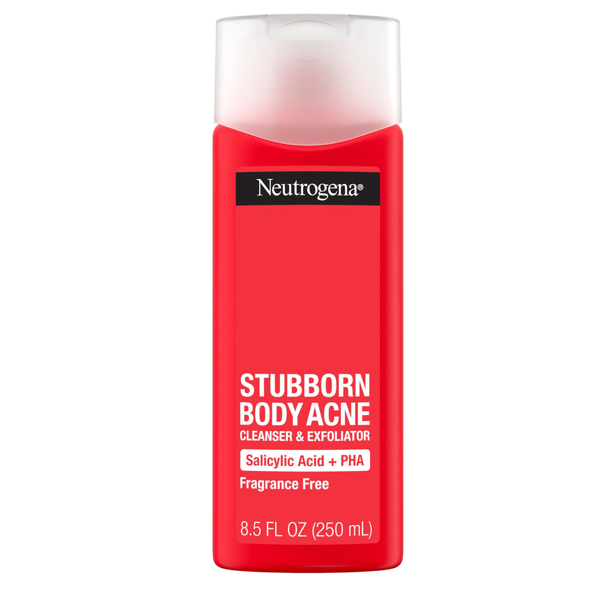 Neutrogena Stubborn Acne Body Wash & Exfoliating Cleanser, 8.5 oz Neutrogena