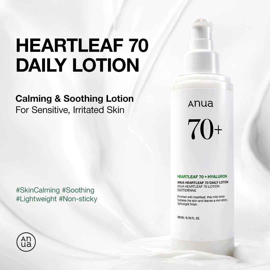 Anua Heartleaf Daily Lotion, 6.76 fl.oz ANUA
