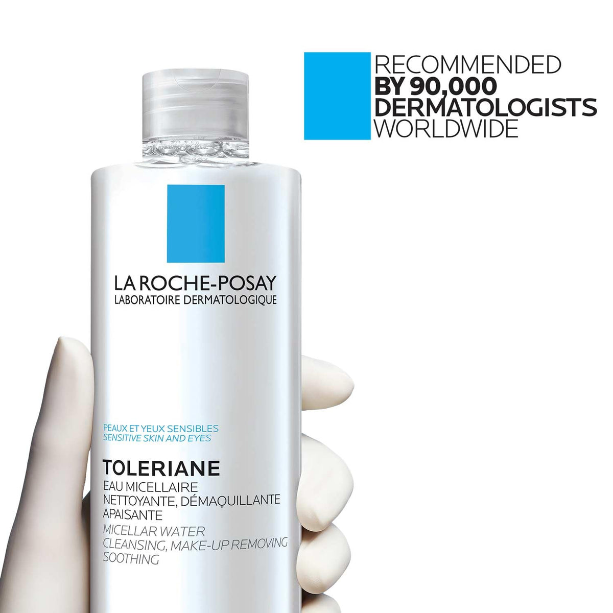 La Roche-Posay Micellar Water Makeup Remover for Sensitive Skin, 13.52oz La Roche-Posay