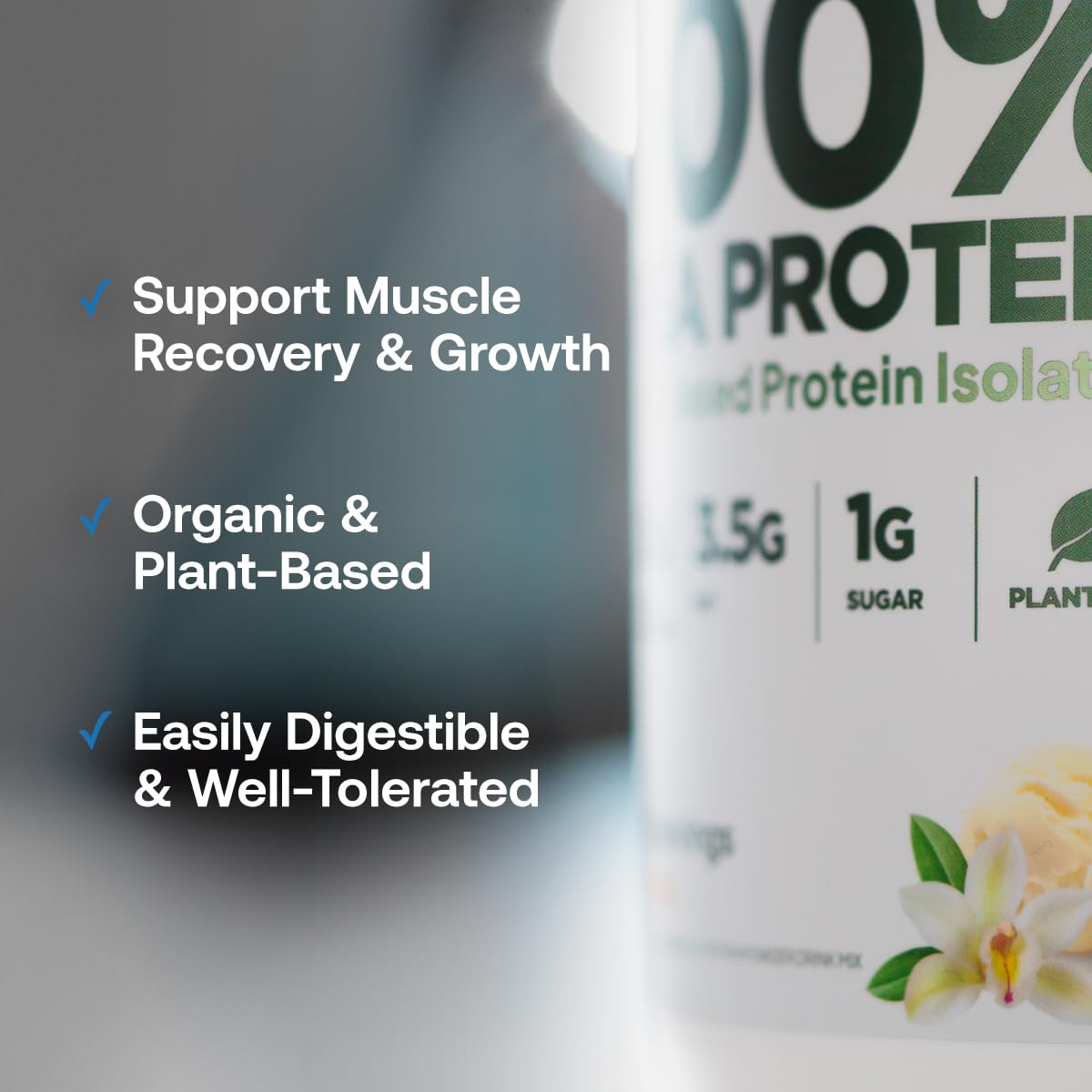 Transparent Labs 100% Pea Protein Powder - 28g Organic Plant Protein per Serving, Clean Pea Isolate Powder, USDA Organic, Vegan, Gluten-Free, Sugar-Free, Non-GMO - 30 Servings, Chocolate Transparent Labs buy australia supplements