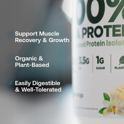 Transparent Labs 100% Pea Protein Powder - 28g Organic Plant Protein per Serving, Clean Pea Isolate Powder, USDA Organic, Vegan, Gluten-Free, Sugar-Free, Non-GMO - 30 Servings, Chocolate Transparent Labs