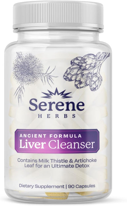 Serene Herbs Total Body Herbal Support – Liver Capsules + 17-1 Capsules