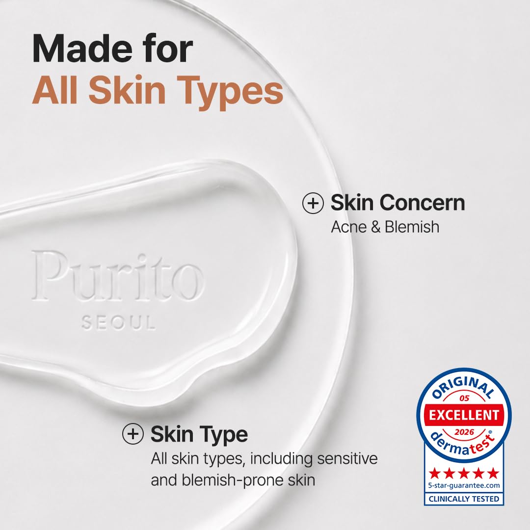 PURITO Oat Calming Gel Cream for Sensitive Skin, 3.38 fl.oz PURITO