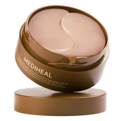 Mediheal Retinol Collagen Under Eye Patches - Korean Hydrogel Eye Pads (60 patches) with 95% Retinol & Collagen Mediheal