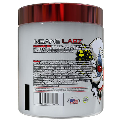 Insane Labz Crea-2 Creatine Monohydrate (5g) and Creatine HCl Powder (750mg) - Unflavored, Supports Increased Strength, Size and Power, 60 Servings