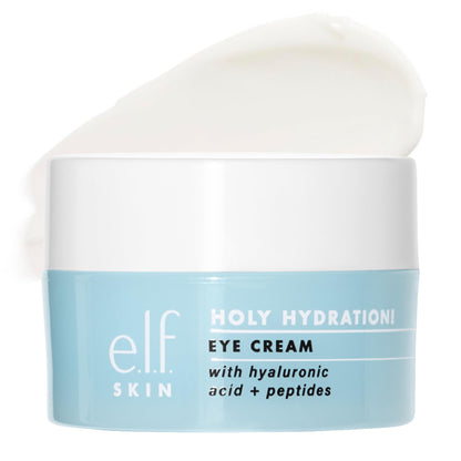e.l.f. SKIN Holy Hydration! Eye Cream, Rich Hydrating Eye Cream For Minimizing Dark Circles, Infused With Hyaluronic Acid, Vegan & Cruelty-free e.l.f.