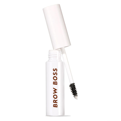 ColourPop Brow Boss Clear Brow Gel - 24HR Lifting Waterproof Eyebrow Gel - Flake-Proof & Zero Residue - Sculpted Hold & Lamination Effect - Infused with Panthenol & Rosemary Extract (0.23 Fl oz) ColourPop