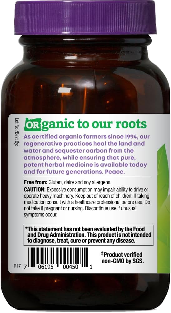 Oregon's Wild Harvest Passion Flower Organic Vegan Capsules, 90 Count Gsupps Australia