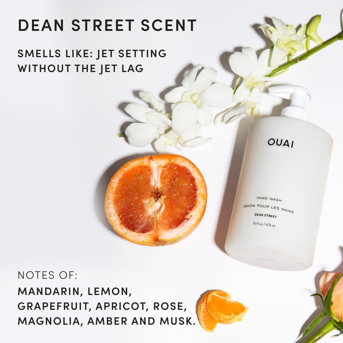 OUAI Hand Wash Full Size - Dean Street (16 Fl Oz) OUAI