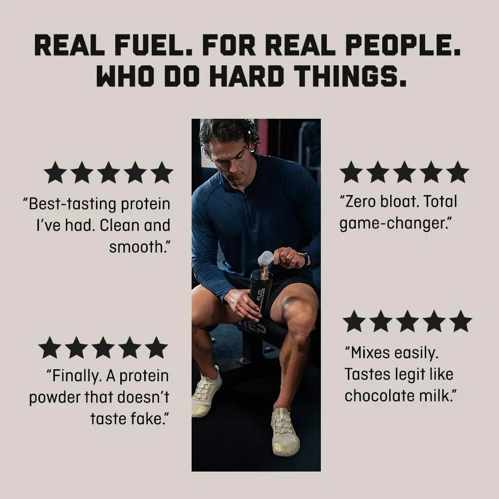Jocko Fuel Whey Protein Powder, Vanilla Milkshake, 22g Protein, Digestive Enzymes + Probiotic Blend, No Sugar Added, with Essential Amino Acids + Electrolyte Minerals, 28 Servings Jocko Fuel