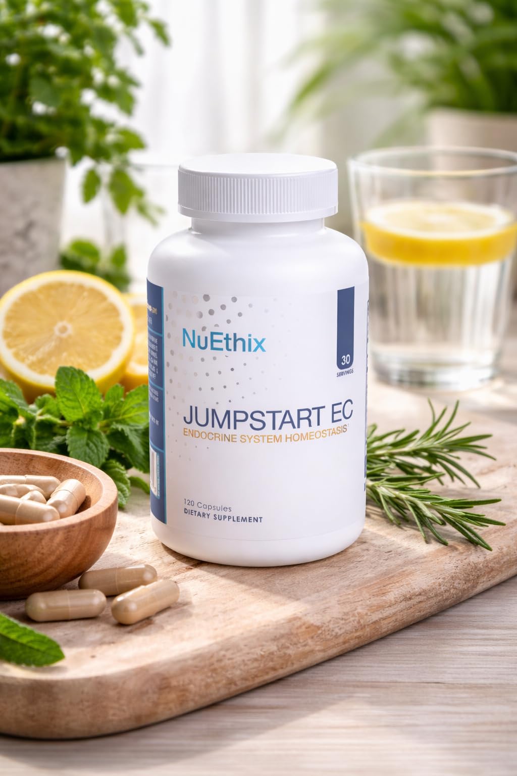 NuEthix Formulations Jumpstart EC, Endocrine System Homeostasis Dietary Supplement, 120 Capsules NuEthix Formulations buy australia supplements