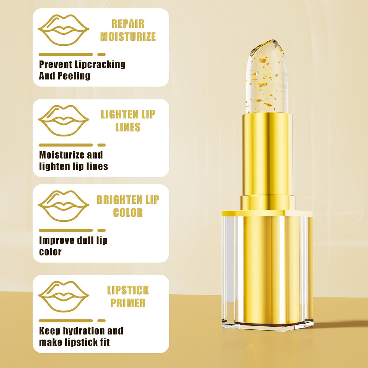 Color Changing Lipstick, Lipstick for Older Women, Lip stick for Women (#1) ZARICS