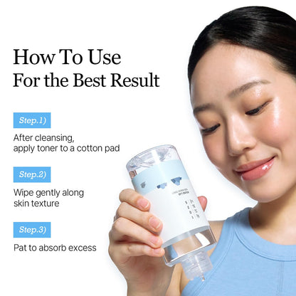 ROUND LAB 1025 Dokdo Toner 6.76 Fl Oz, Oil Control and Reduces Excess Sebum, Gentle Exfoliating Facial Toner, Deep Sea Water for Moisturization ROUND LAB