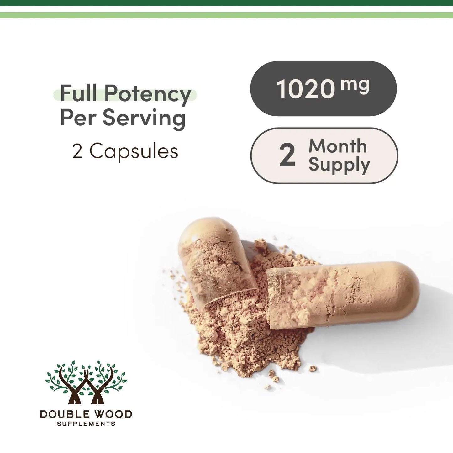 Tongkat Ali Extract - Ultra High Potency 200:1 - for Men (Longjack) Eurycoma Longifolia, 1000mg per Serving, 120 Capsules - with 20mg Tribulus Terrestris Double Wood Supplements
